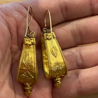 BOUCLES D'OREILLES OR RAJASTHAN