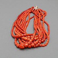 Coral necklace Tore del Greco