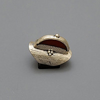 Silver tuareg ring